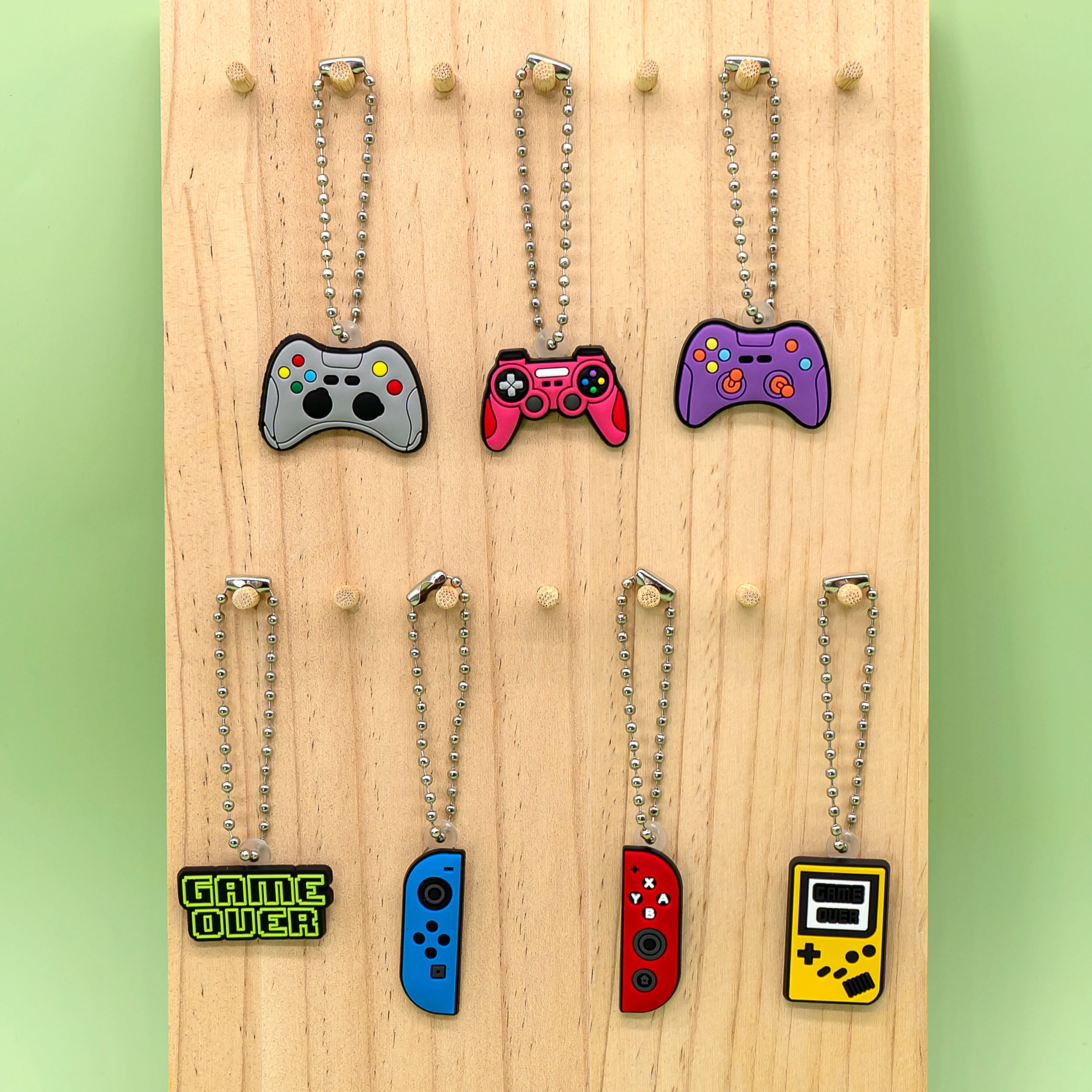 Wholesale Game Controller Keychain Bead Chain Lightweight Custom Keychain for Gamers Promotional Keychain Accessories