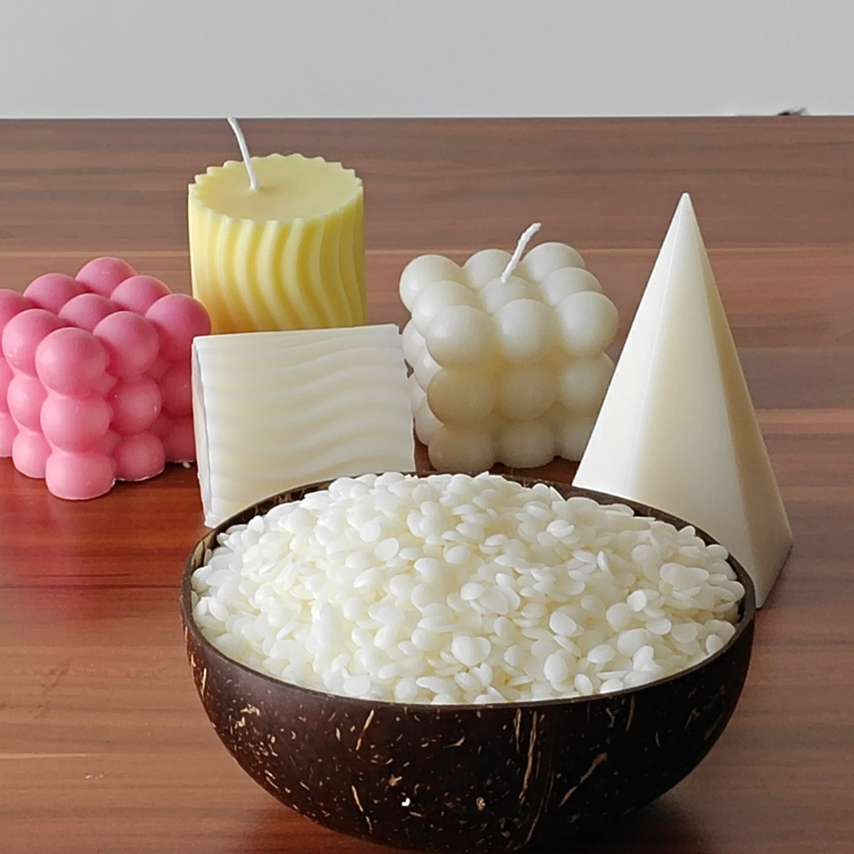 Wholesale Pillar Soya Wax for Candle Making Pure Granular Soy Candle Wax