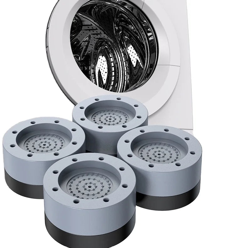 4PCS Washing Machine Universal Fixed Rubber Feet Anti Vibration Feet Pads Washing Machine Feet Fixed Pads