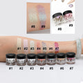 Wholesale Custom Logo New Duochrome Glitter Powder Eyeshadow for Prom Makeup