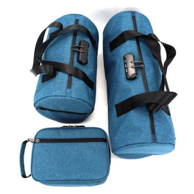 High Quality Travel Smellproof Carry Bag with Lock Large Padding Carbon Lined Smell Proof Duffle Bag