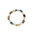 Trendy Colorful Volcanic Stone Bracelet Cute Dog Bone  Women's Couple Bracelet Accessories for Gift