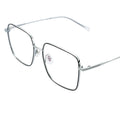 Hot Selling Oversized Square Titanium Optical Eyewear Retro Style Eyeglasses Frame Diamond Face Shape Match