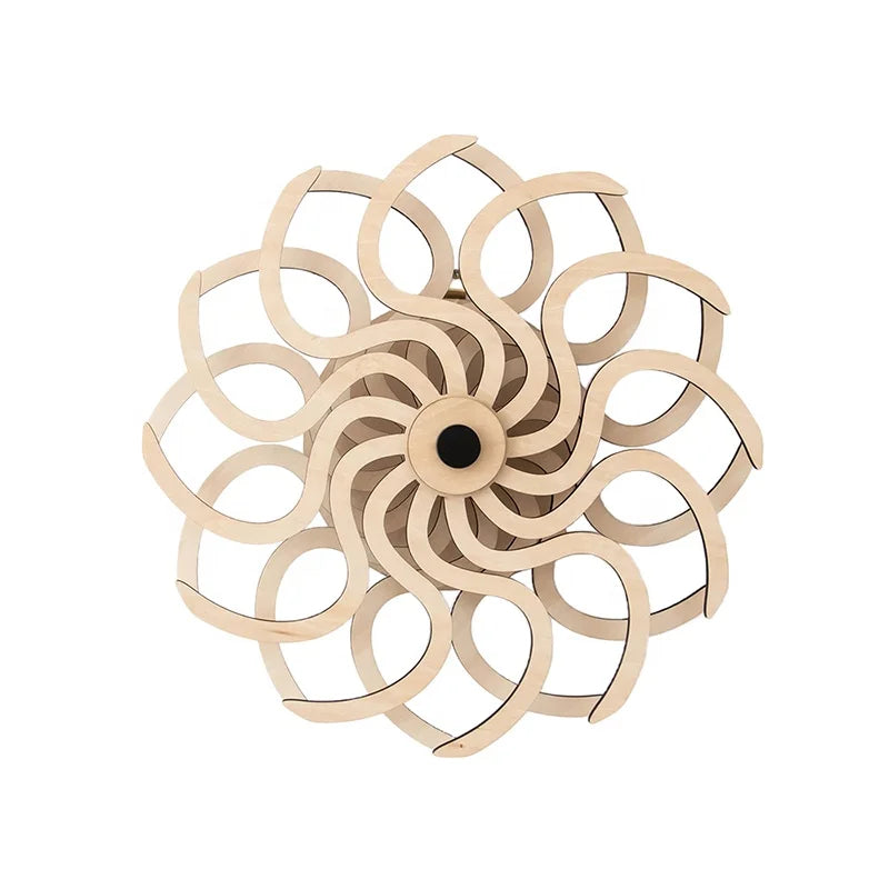 Nova Kinetic Sculpture Wood Wall Art Wooden Kinetic Art - Home & Living Decor