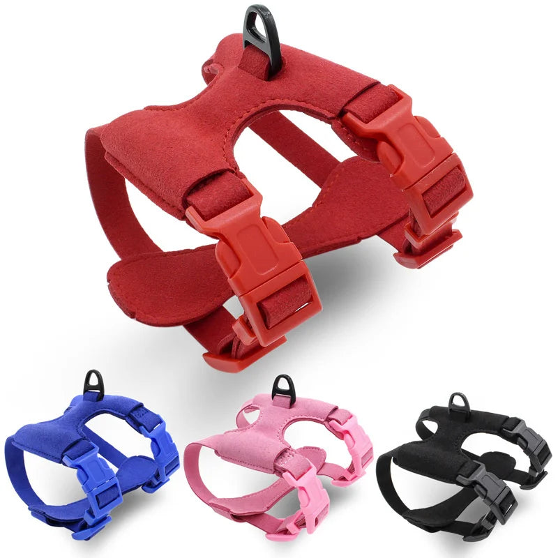 First Class Suede Puppy Soft Harness for Dog
