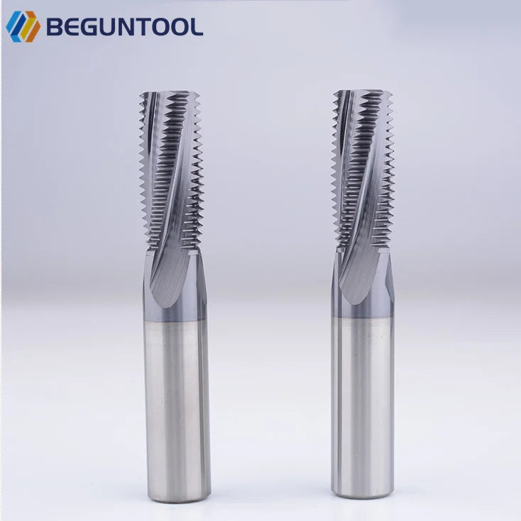 Tungsten Carbide End Thread Mill Coated or Uncoated