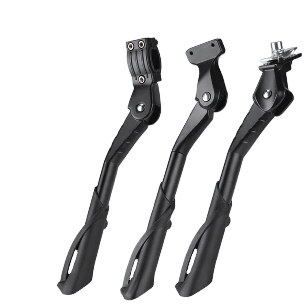 Bicycle Support Frame Is Thickened and Firm Adjustable Length of Aluminum Alloy Side Foot Support for MTB Road Bike Support