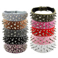 Wholesale 2023 Hot Sale Quality Durable Spike PU Leather Silver Black studded Rhinestone Dog Collar Studs