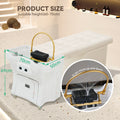 New Original Nozzle Bowl Waterproof Portable Shampoo Massage Bed with Head Spa for Hair Salon Hotel & Hospital Use