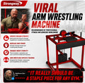 Commercial Arm Wrestling Machine Plate Loaded Professional Arm Strength Training Equipment OEM Manufacturer