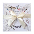 Square Laser Cut Invitation Cards Wedding and Customized Laser Cut Greeting Cards MegaBDM
