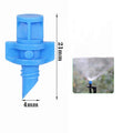 Durable Plastic 180 Degree Refractive Micro Nozzles Garden Sprinklers for Greenhouse Nursery Irrigation System