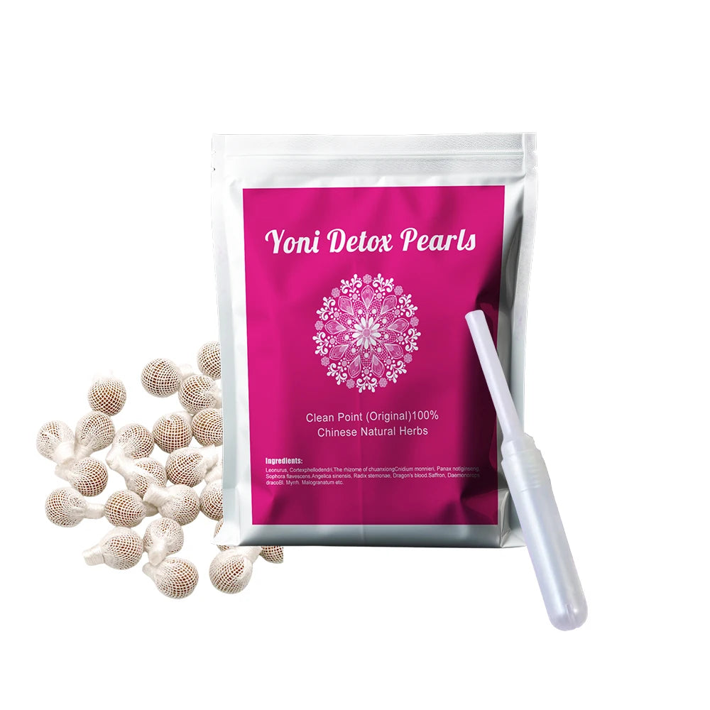 Hot Sell 100%Chinese Herbal Yoni Detox Pearls Detox Pearl Vaginal Detox Pearls