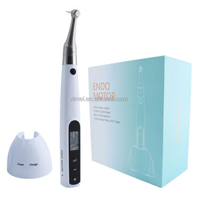2025 2 in 1 Dental Endo Motor With Built in Apex Locator 16:1 Contra Angle Colorful OLED Screen Dental Endodontic Treatment