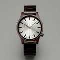 For DODO DEER Men's Quartz Watch Auto Date Feature Glass Dial Window 20mm Band Width Wooden Fashion Japan Movement Set Paper Box