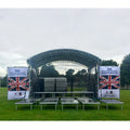 Screen Aluminum Lighting Truss System for Hanging Led Display System 290Mm Stage Music Event Concert Aluminum Truss