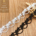 Water Soluble Barcode Lace Embroidery Garment Accessories Webbing Computer Used Lace for Bags