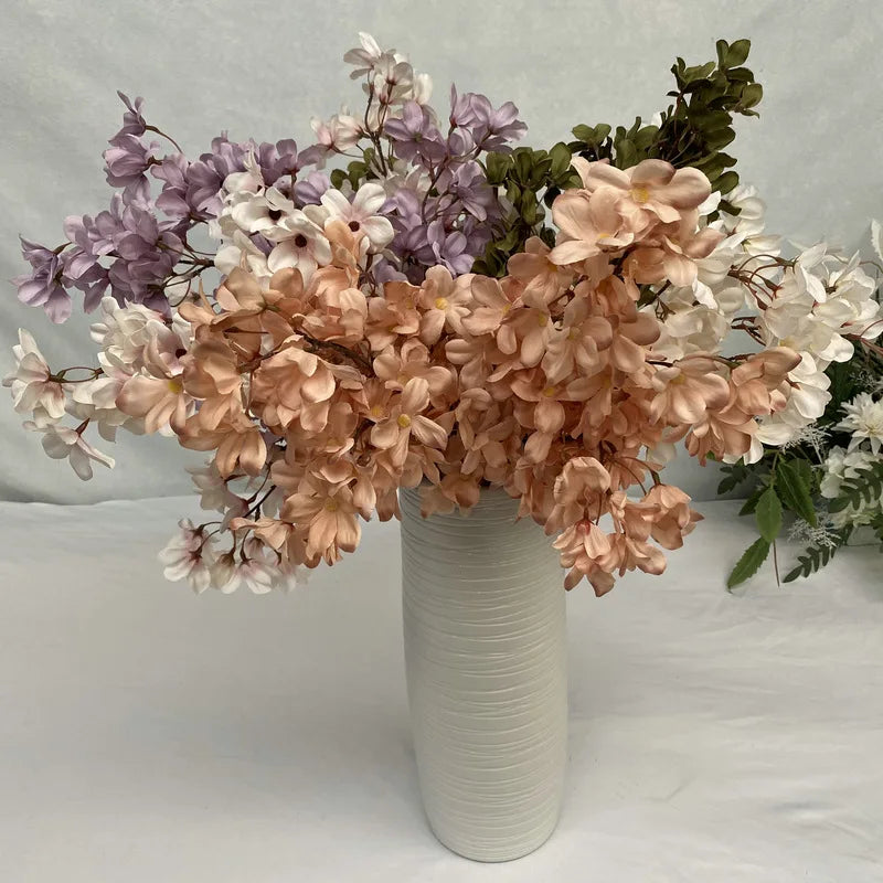 2024 Wedding Decor Artificial Cherry Blossom Branch and Cherry Blossom