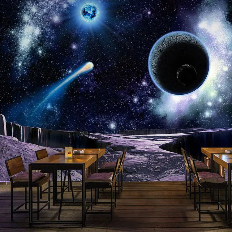 Modern Star space ceiling 3d wallpaper wall mural 5d wall paper custom size