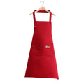 Custom Produce Free Apron for Men Denim Bib Kitchen Apron Men Metal Adjustable Adult Apron