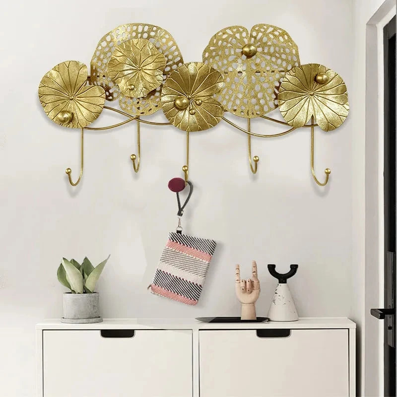 29*56cm Modern Simplicity Door Storage Key Hook Bedroom Wall Decoration Hanging Clothes Hook Creative Coat Hook