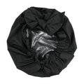 Custom Logo Eco-Friendly Elastic Bathing Hairwrap Waterproof Satin Silk Shower Cap for Women Travel-Friendly Bonnet
