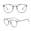 Top Quality Retro Round Computer Double Bridges Glasses Women Fashion Optical Glasses Business Men Eyeglasses 2025