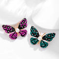 DRAL1083 Hot Selling Fashion Butterfly Brooch Women Rhinestones Insect Brooch Jewelry Wholesale