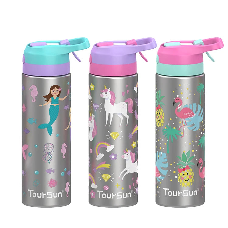 2024 Stocked Private Label New Design Custom Stainless Steel Double Wall Vaccum Flask Reusable Insulated Water Bottle