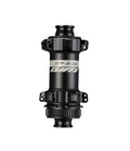 Factory Direct Popular 24-Spoke Road Bike Rear and Front Wheel Hubs Bright Black Aluminum Alloy Hub