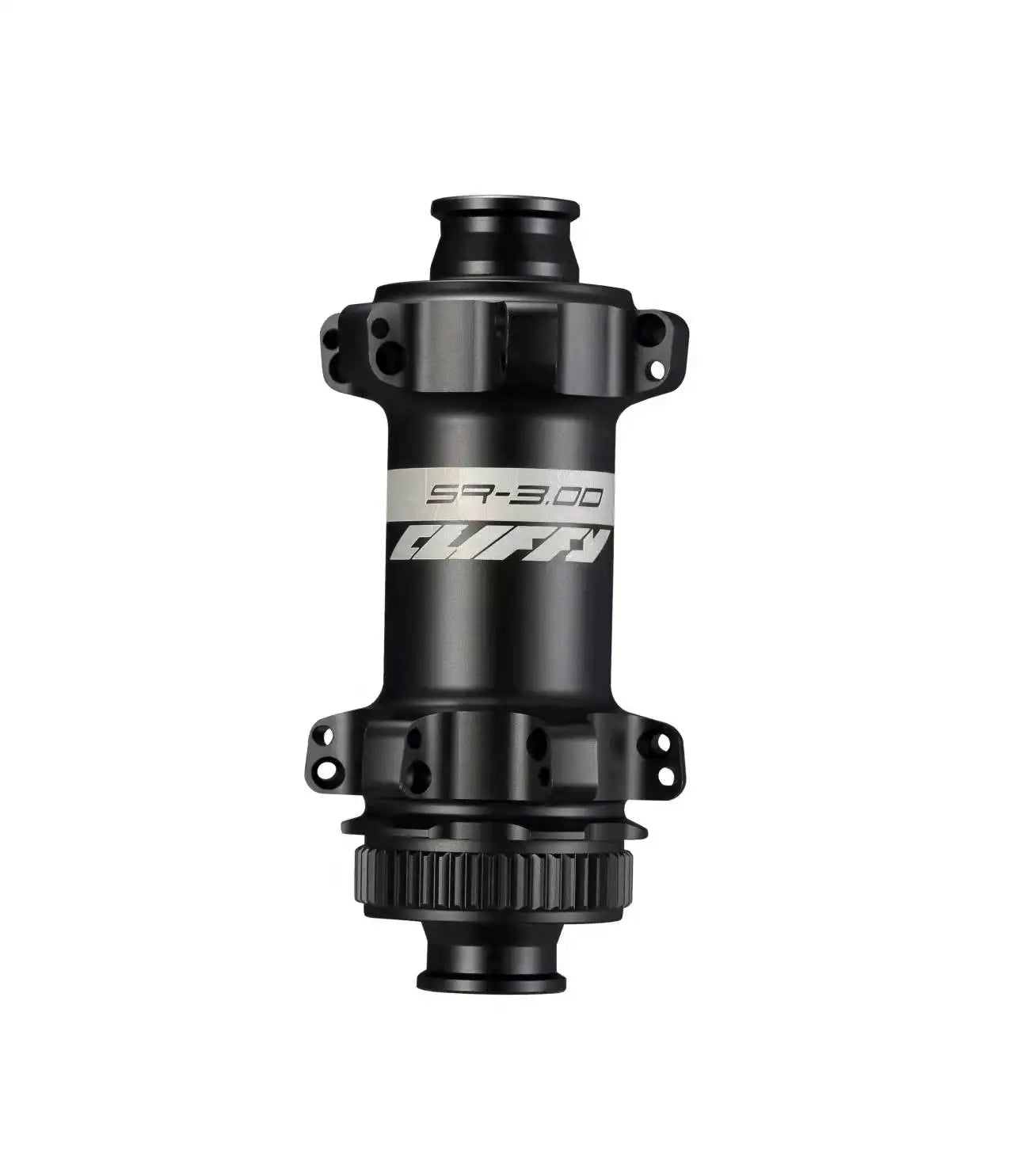 Factory Direct Popular 24-Spoke Road Bike Rear and Front Wheel Hubs Bright Black Aluminum Alloy Hub