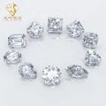 Factory Price Loose Gemstones Rectangular Pagoda White Zirconia Cubic 5a Cubic Zirconia Cz Stone