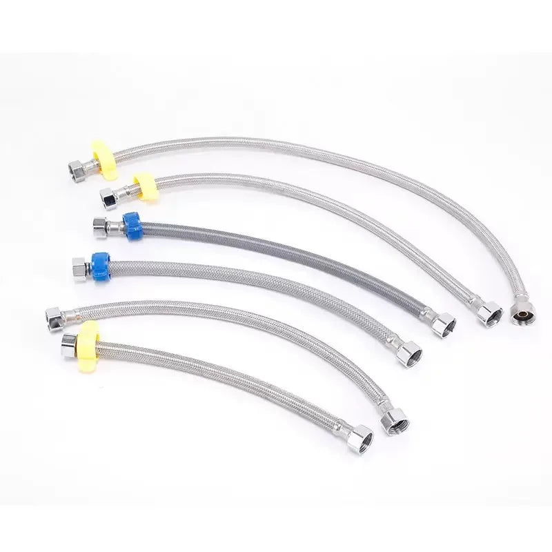 Factory Wholesale Price Kitchen Faucet Braided Hose 304 Stainless Steel Metal Braided Hose