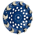 7'' 180 mm Diamond Arrow tooth wheel floor grinding cup Wheels