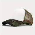 5 Panel Foam Mesh Trucker Caps Bulk Wholesale Soft Mesh Summer Running Blank Hip Hop Fashion Beach Camo Trucker Hat