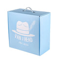 Factory Wholesale Custom Corrugated Cardboard Carton Hat Box Packing Box for Shipping or Mail with Handle