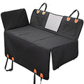 Waterproof Dog Hammock 600D Oxford Material Durable Scratchproof Car Seat Cover Mesh Window Storage Pets Backseat Cover