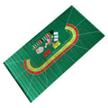 New Design  Rectangle  1.8m Poker Mat  Rubber Foam Cloth 2mm Thickness for Gambling Game