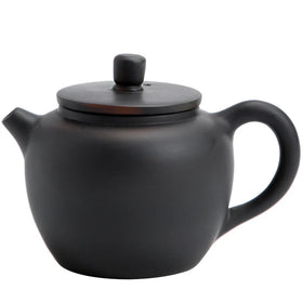 Purple Pottery Pot Handmade Enameled Small Teapot Single Teakettle Fine Pottery Glaze-free Frosted Kung Fu Tea Set