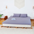 BLOCK EMF Grounding Sheet With Grounding Cord Nature Cotton With Silver Fiber Improve Sleep Natural Wellness