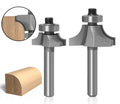 Corner Roundover Router Bit Carbide TiCN Coated Customizable OEM Support for Cutting Machine Use Creating Decorative Edges for