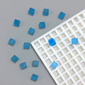 Silicone Mini Aluminum square Triangle  Ice Blow Candy 3d Round Mold Cane Stainless Steel Molds Custom