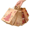 Fashion Resealable Food Printing Holographic Kraft Multicolour Classic Modern Novel Design Candle Carrier Custom Print Paper Bag