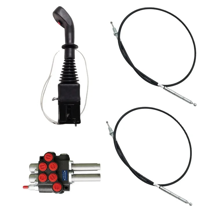 Lever Joystick Hydraulic Joystick Bowden Cable 1.5meter Loader Parts Distributor 2P40 L