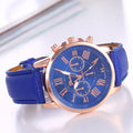 Hot Selling GENEVA Double Layer Women Fashion Quartz Watches Fashion Simple Quartz Watches