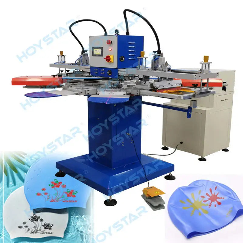Rapid t Shirt Tag Machine Silicon Swim Cap Screen Printing Machine Maquina Textil Serigrafica