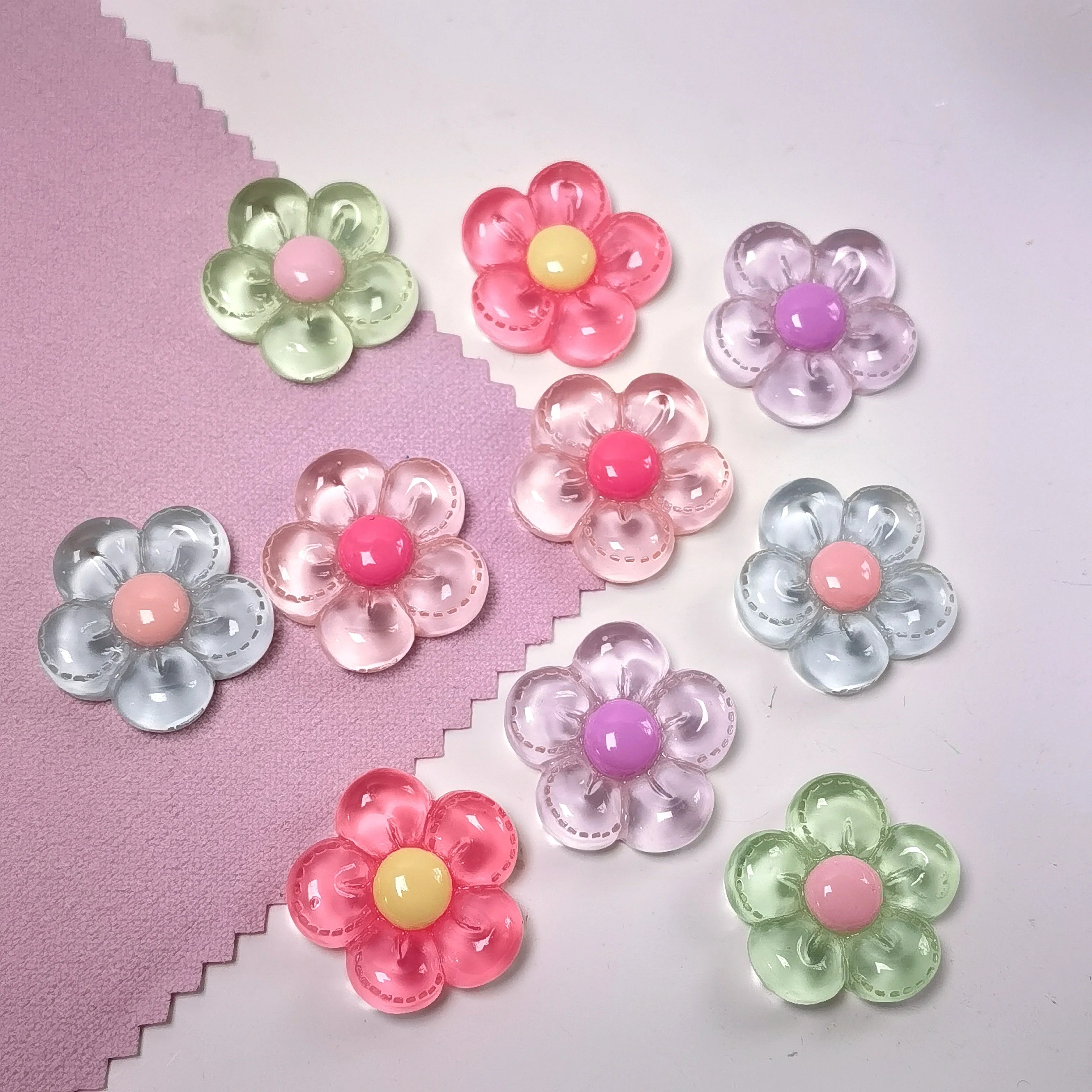 100 Pcs New Cute Mini Cartoon Animal Pig Resin Flat Back Cabochon Scrapbook Diy Jewelry Hairpin Phone Case Accessories