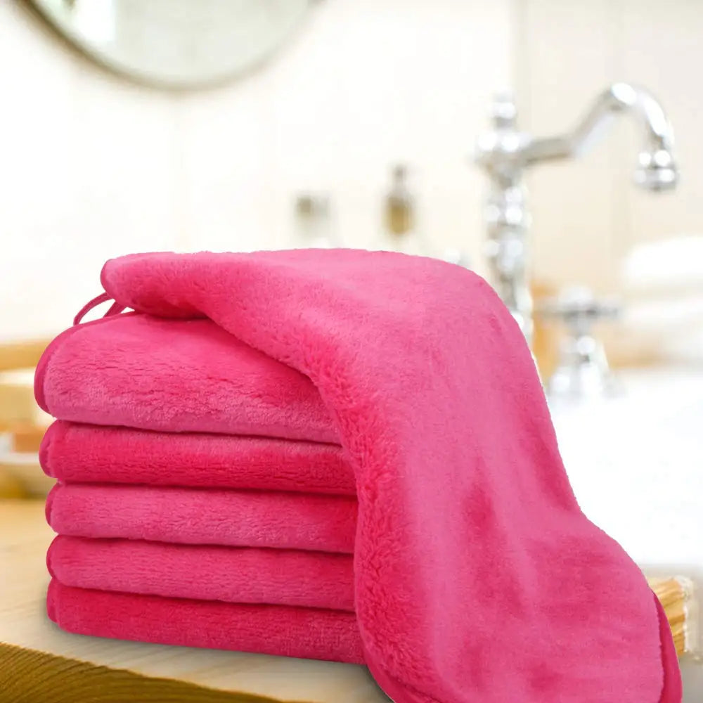 Custom Logo Deep Exfoliating Soft Cotton Pads Facial Makeup Eraser Cloths with Convenient Storage Bag