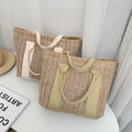 Handmade Seagrass Woven Handbags Female Beach Tote Grass Rattan Straw Weaving Customization Fashion Women Hand Bags
