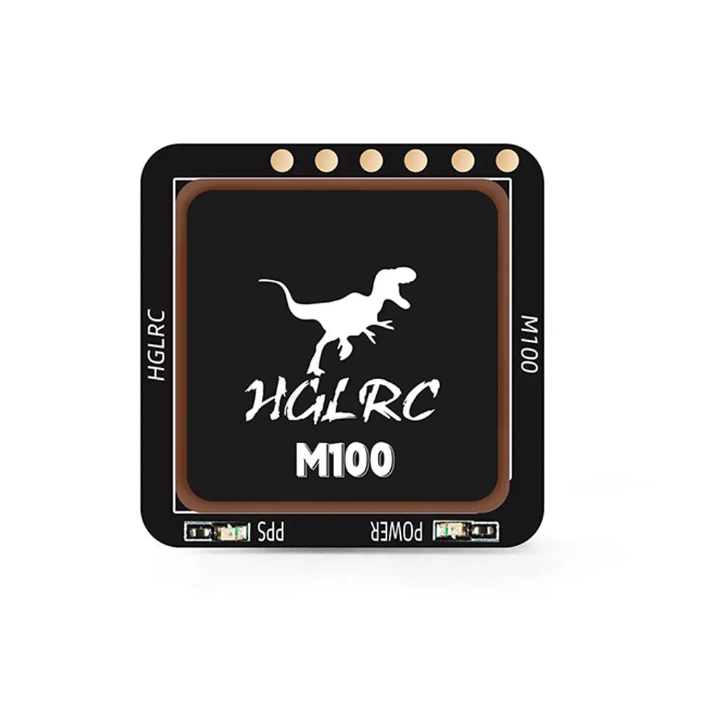 M100-5883 M10 Unisex GPS Module Compass 21X21mm Ceramic Antenna with On-Board LED Indicators for RC Airplane FPV Long Range